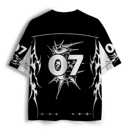Soulisfree Lowest Points Graphic Mesh Jersey