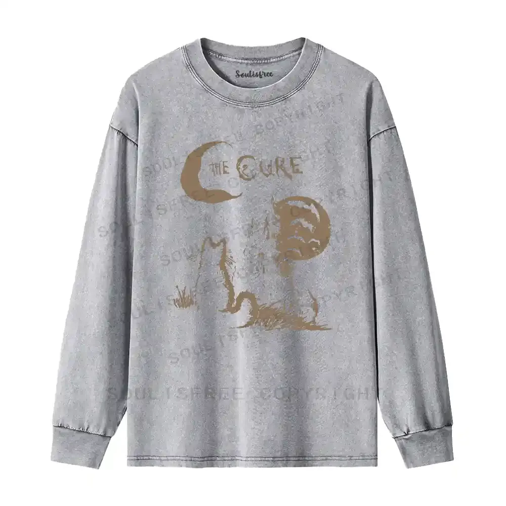 The Cure Washed Long Sleeve Shirt
