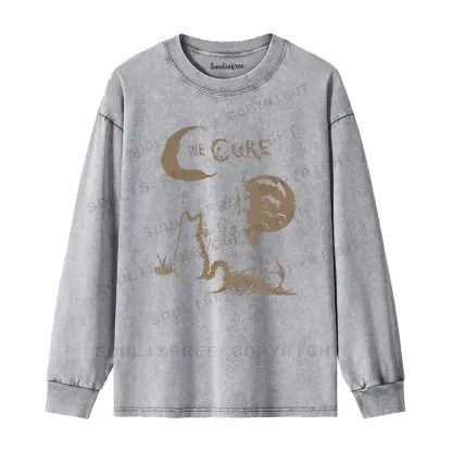 The Cure Washed Long Sleeve Shirt