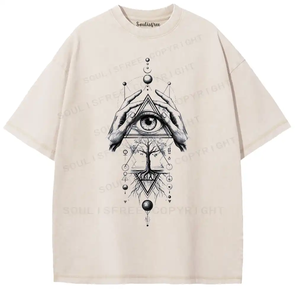 The Sacred Geometry Washed T-shirt
