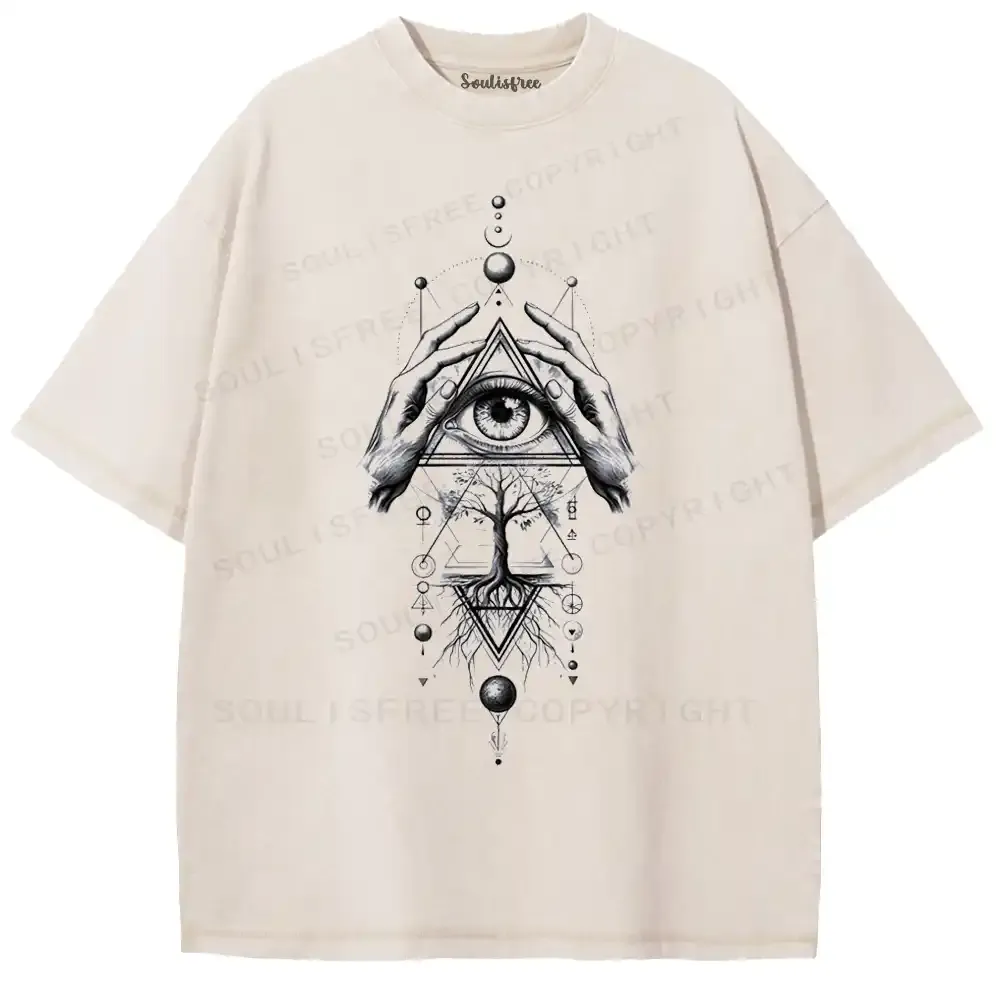 The Sacred Geometry Washed T-shirt