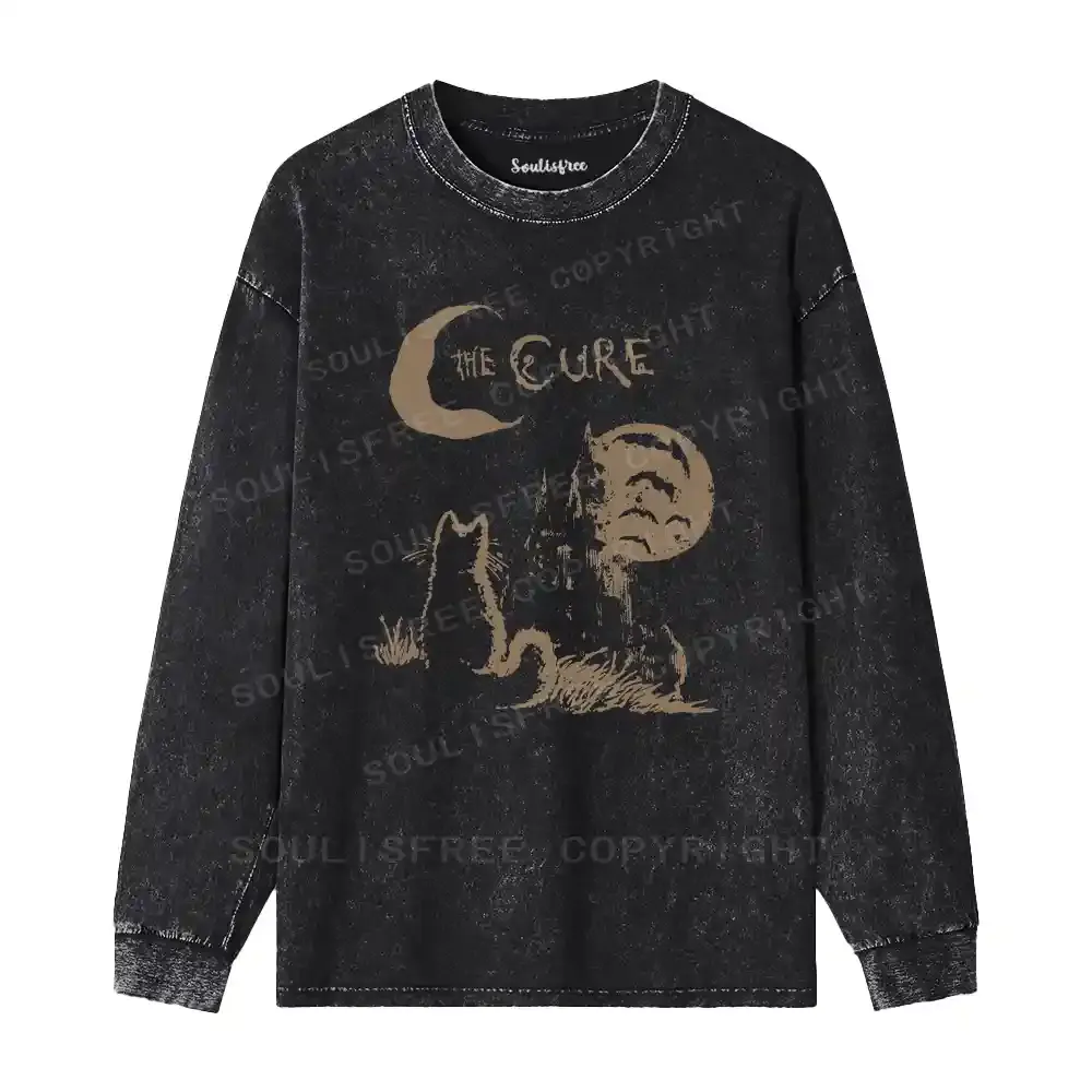 The Cure Washed Long Sleeve Shirt