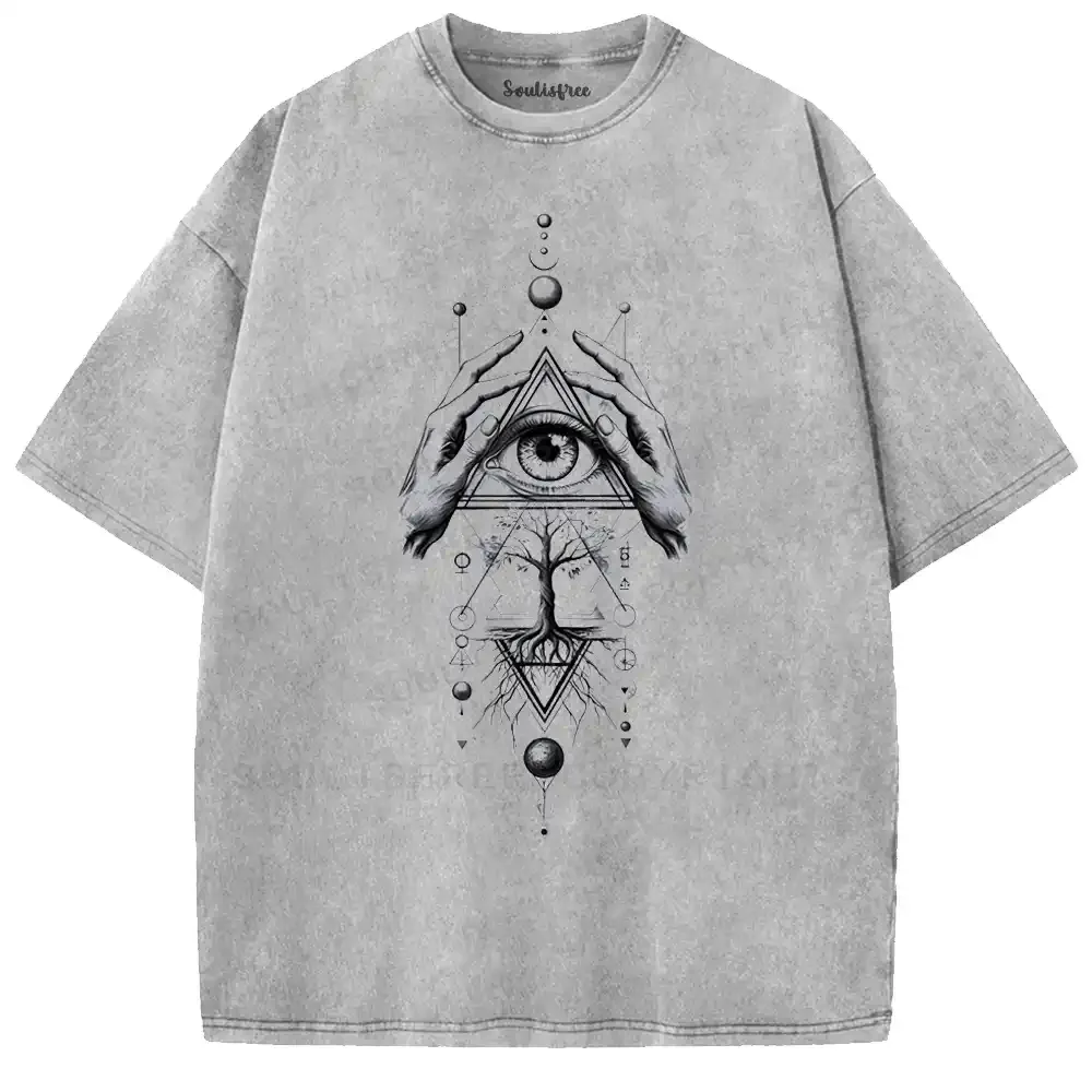 The Sacred Geometry Washed T-shirt
