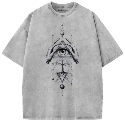The Sacred Geometry Washed T-shirt