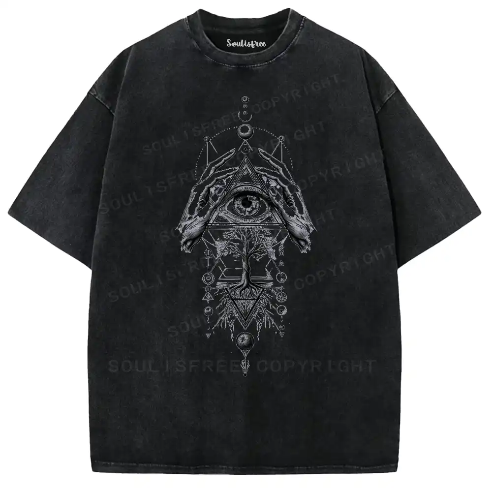 The Sacred Geometry Washed T-shirt