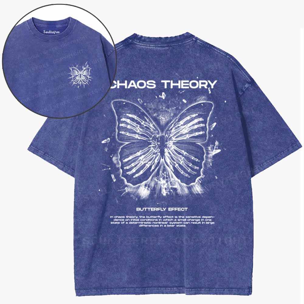 Soulisfree Small Wings, Infinite Chaos Washed Tee