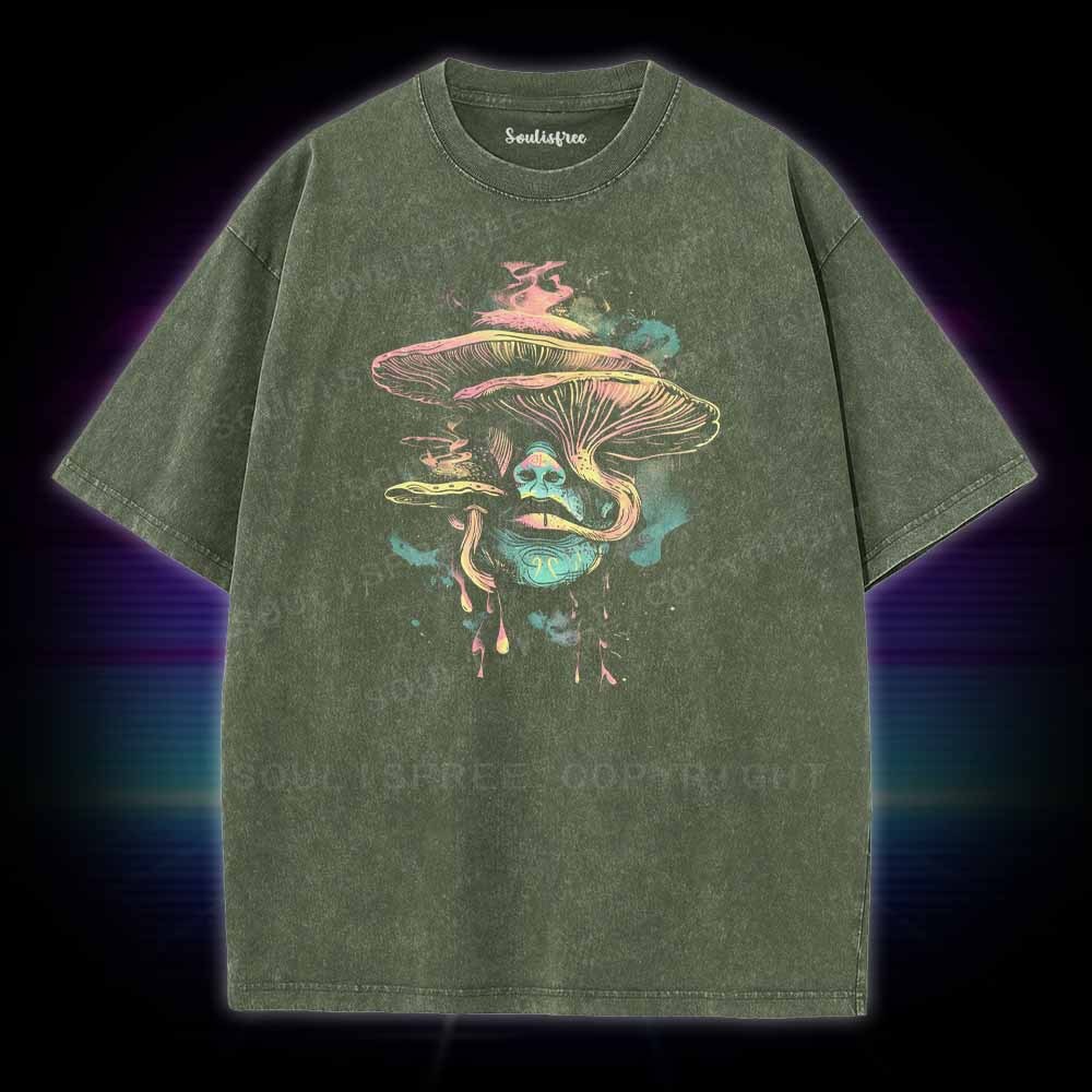 Soulisfree Mycelium Of The Mind Washed Tee
