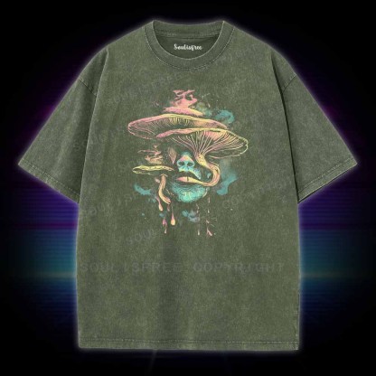 Soulisfree Mycelium Of The Mind Washed Tee