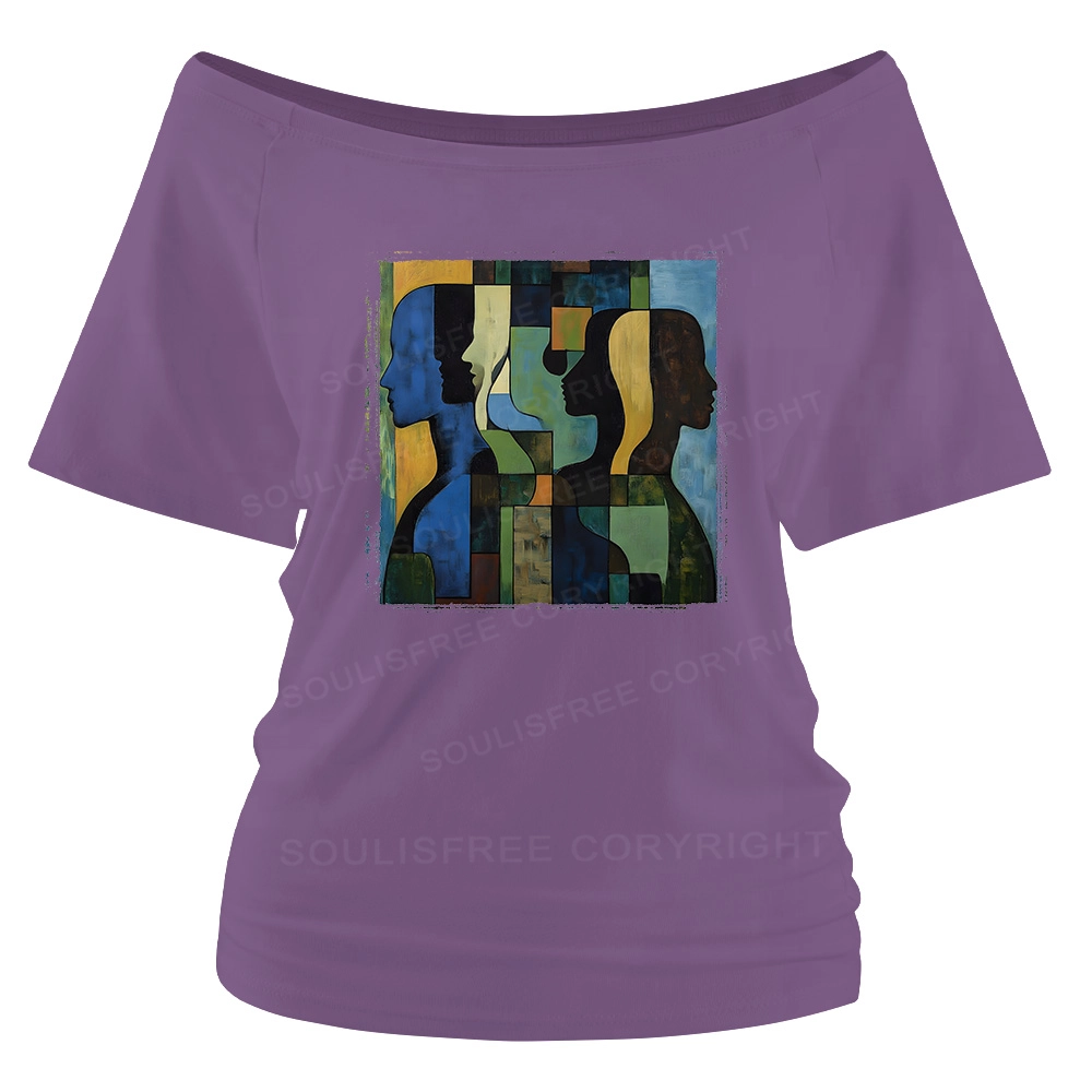 Great Thinker Off Shoulder Top