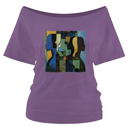 Great Thinker Off Shoulder Top