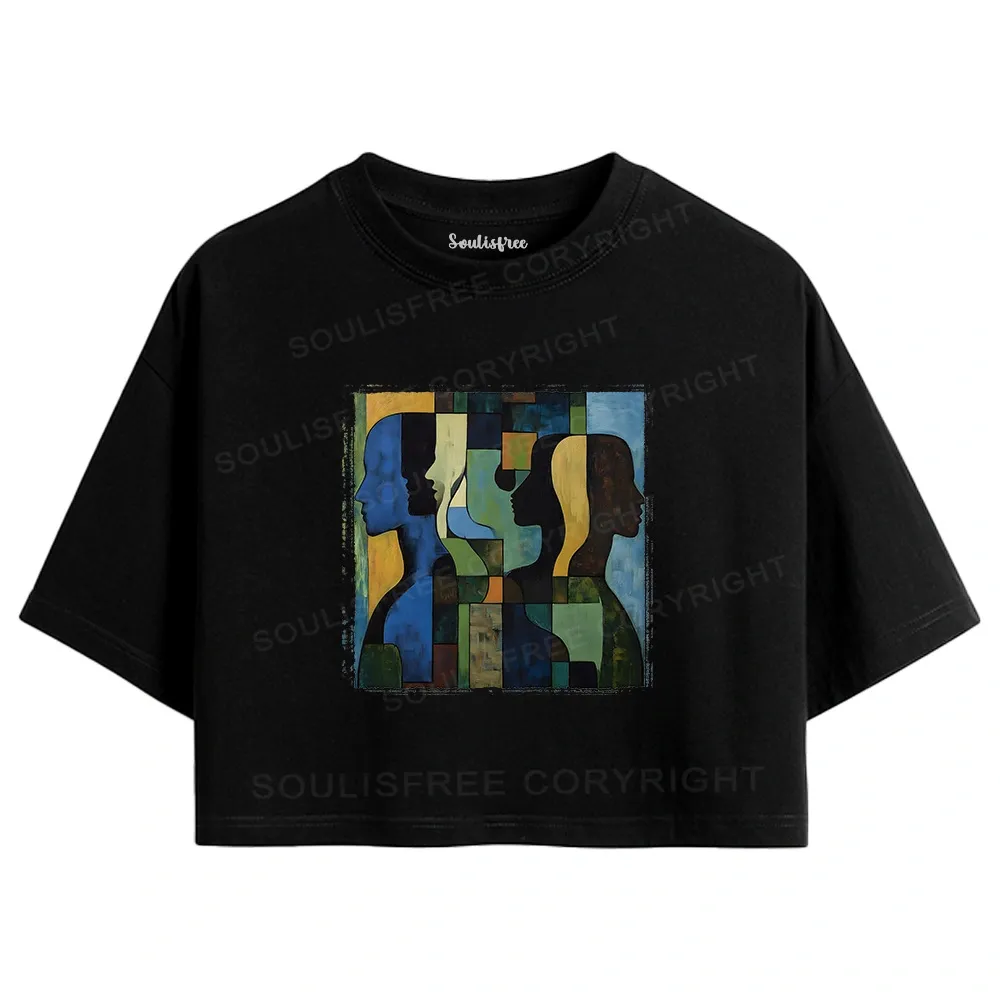 Great Thinker Crop Top