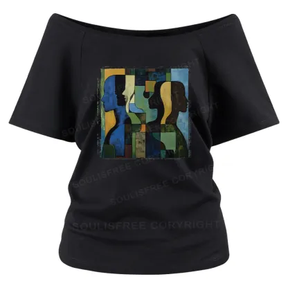 Great Thinker Off Shoulder Top