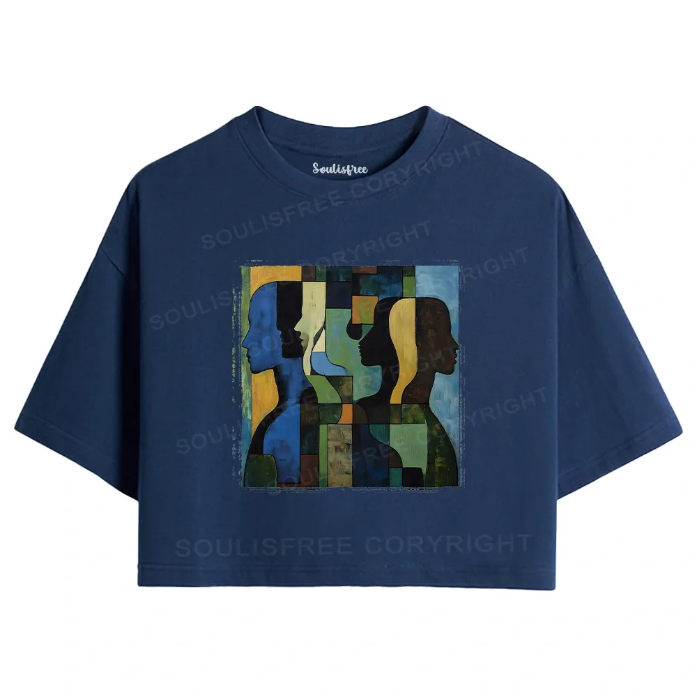 Great Thinker Crop Top