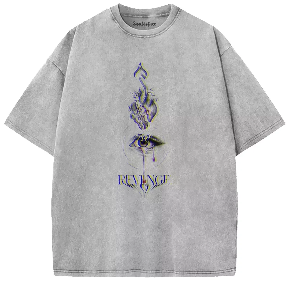 Soulisfree Flame Born from Broken Trust Washed Tee