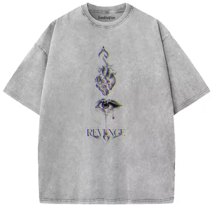 Soulisfree Flame Born from Broken Trust Washed Tee