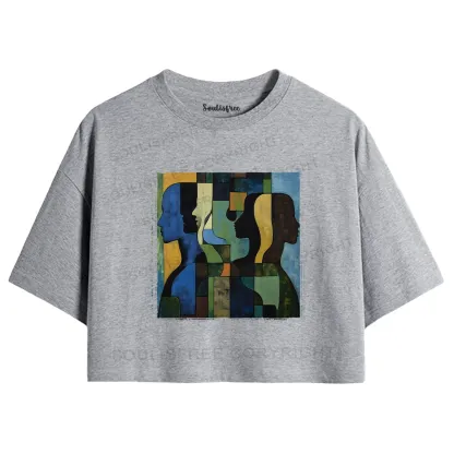 Great Thinker Crop Top