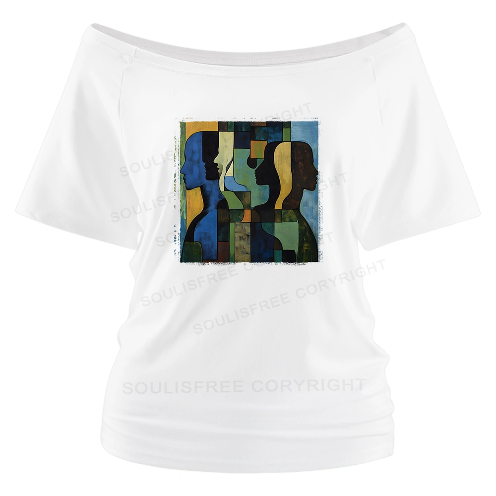 Great Thinker Off Shoulder Top