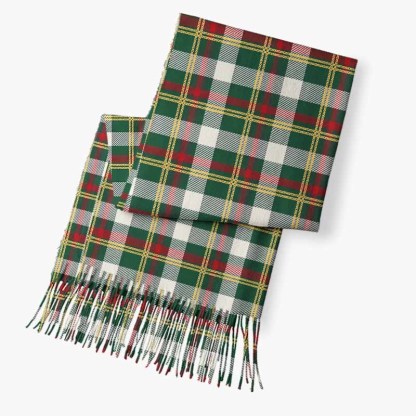Soulisfree A Timeless Christmas Tradition Fuzzy Fringed Scarf