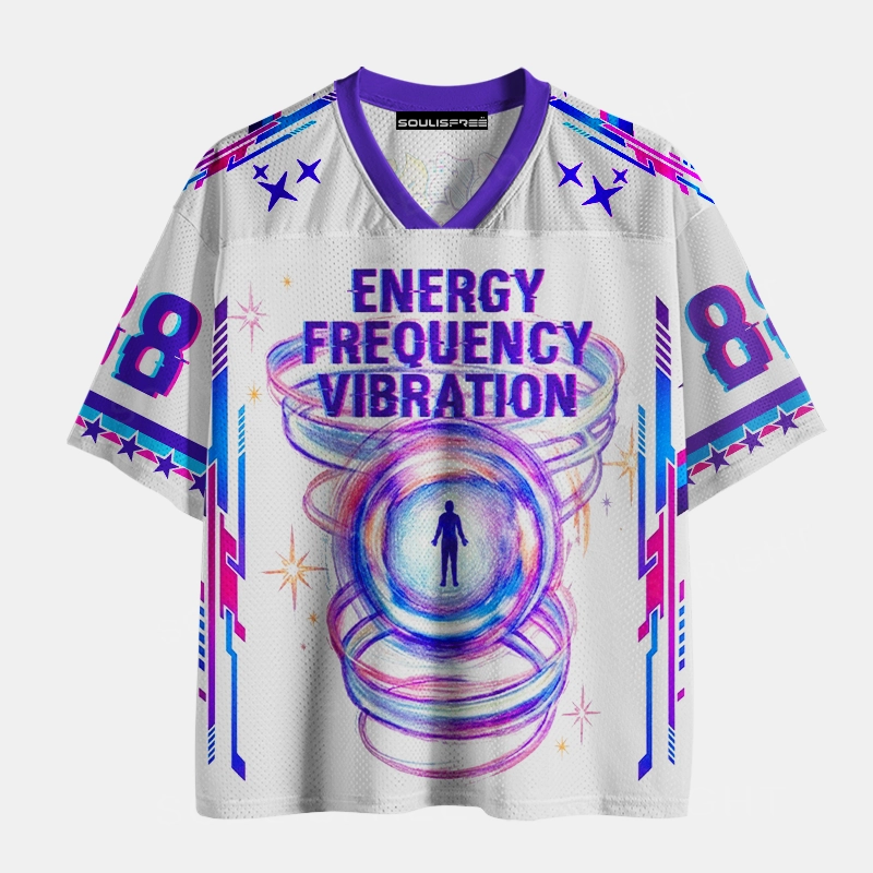 Soulisfree ENERGY FREQUENCY VIBRATION Mesh Jersey