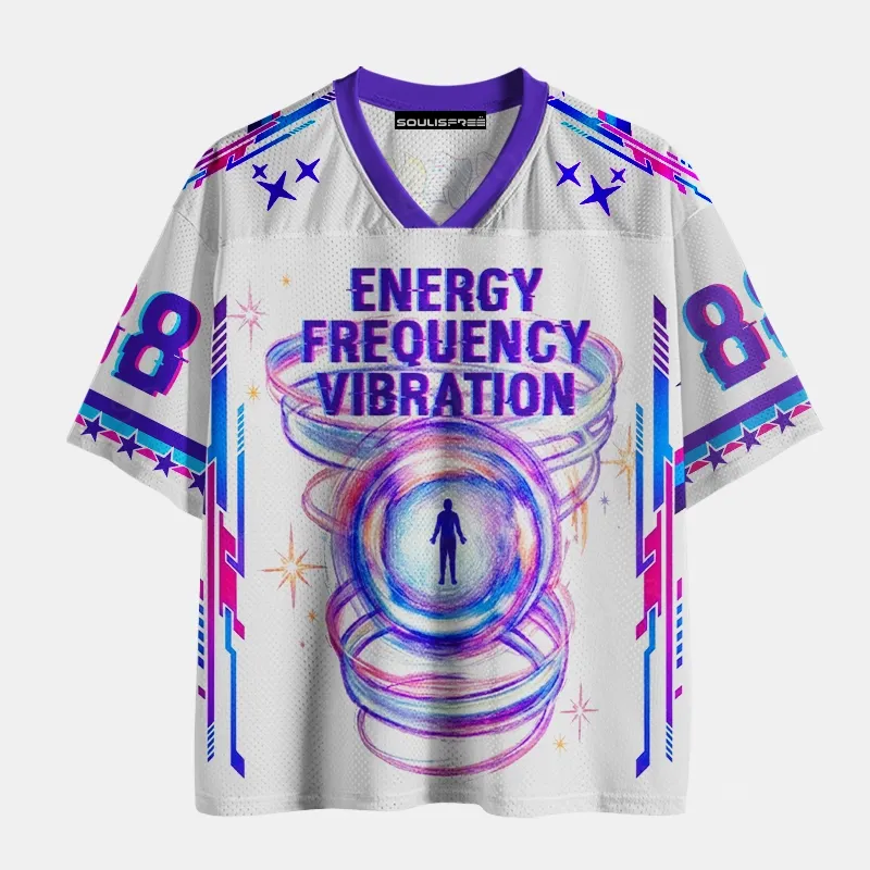 Soulisfree ENERGY FREQUENCY VIBRATION Mesh Jersey