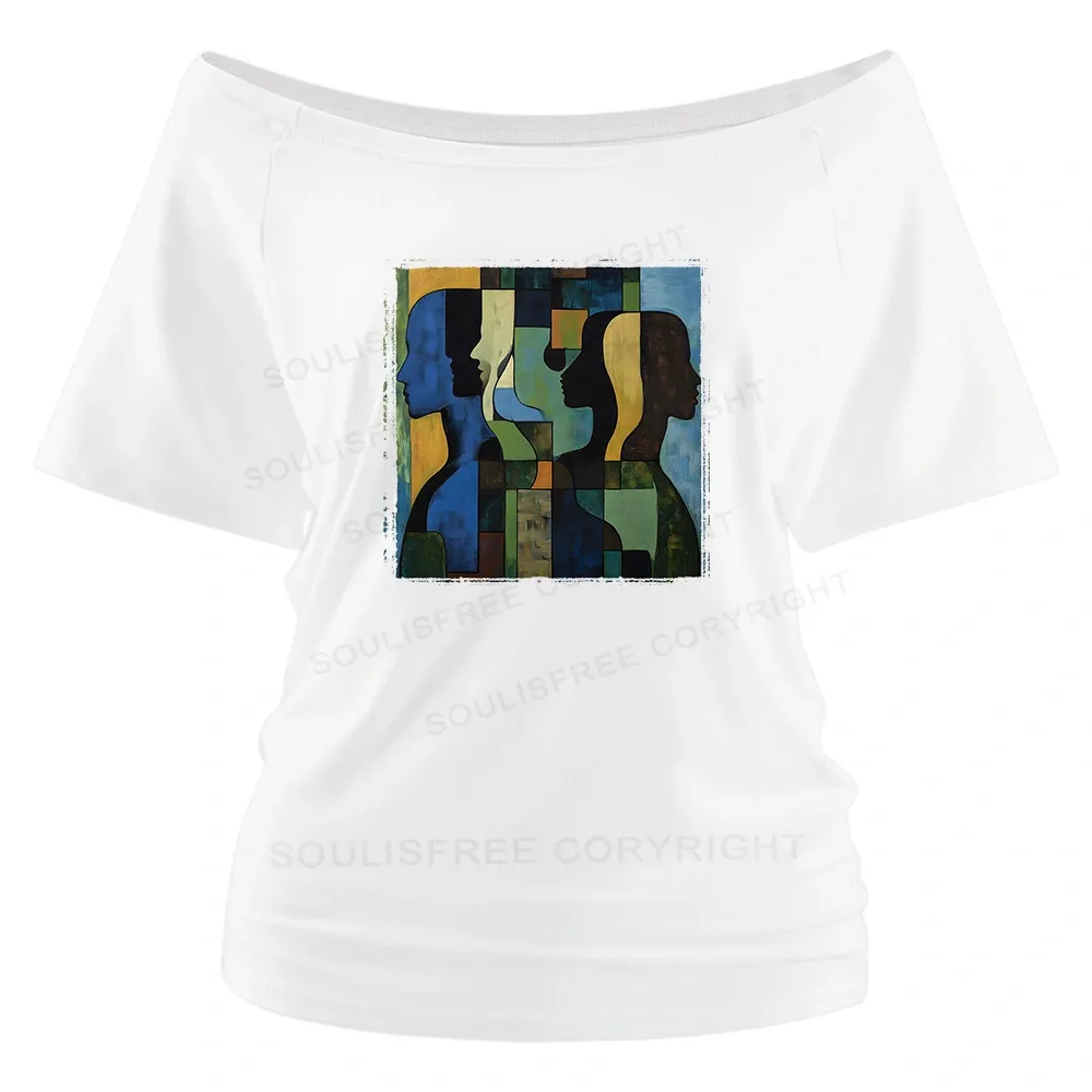 Great Thinker Off Shoulder Top