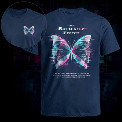 Soulisfree Digital Butterfly Effect Classic Tee