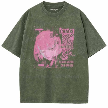 Soulisfree BEAUTY MISSED ON PURPOSE Washed Tee