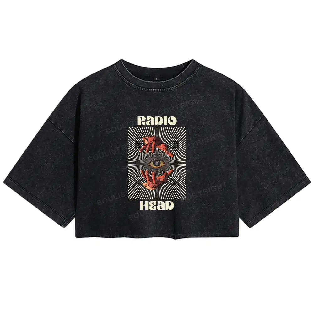 Prophet's Eye Washed Crop T-shirt