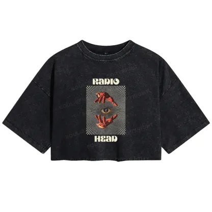 Prophet's Eye Washed Crop T-shirt