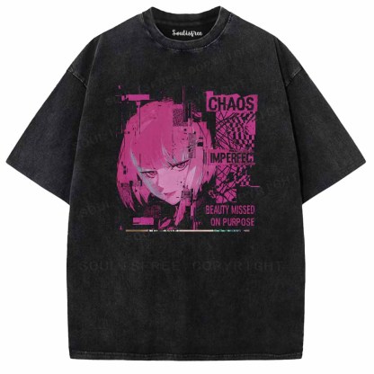 Soulisfree BEAUTY MISSED ON PURPOSE Washed Tee