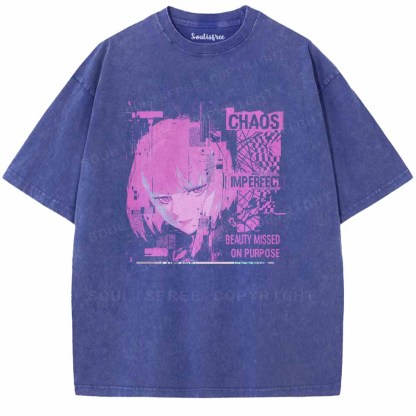 Soulisfree BEAUTY MISSED ON PURPOSE Washed Tee