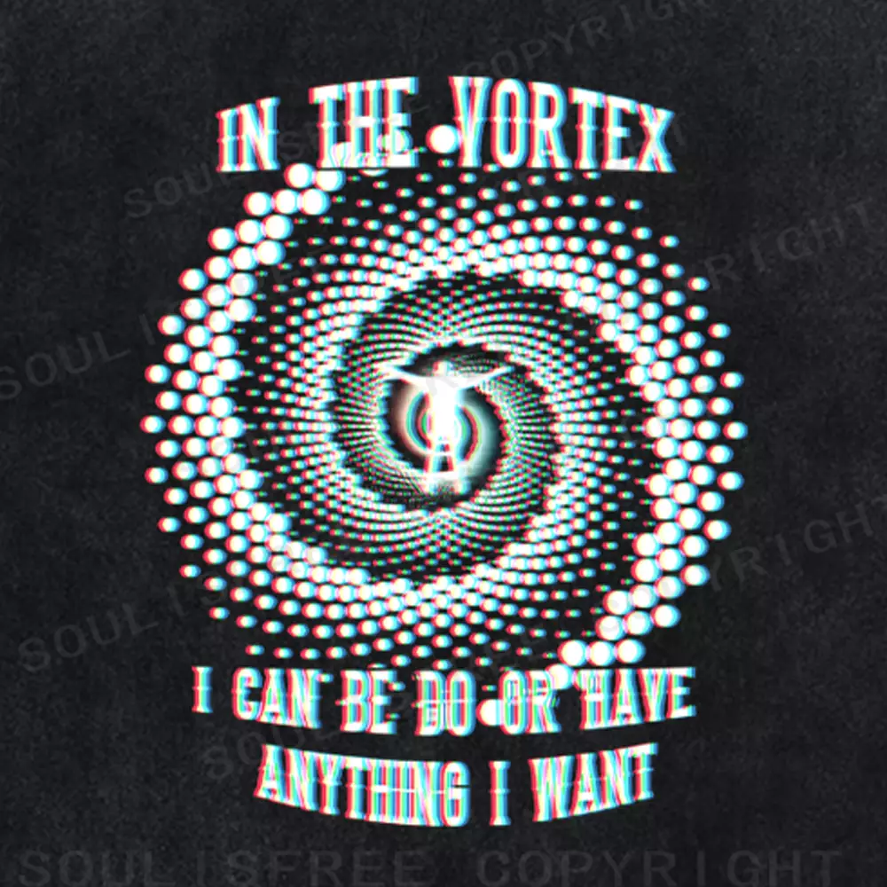 Soulisfree Spiral Gateway to Anything I Desire Washed Tee