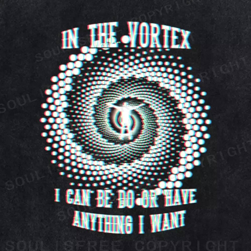 Soulisfree Spiral Gateway to Anything I Desire Washed Tee
