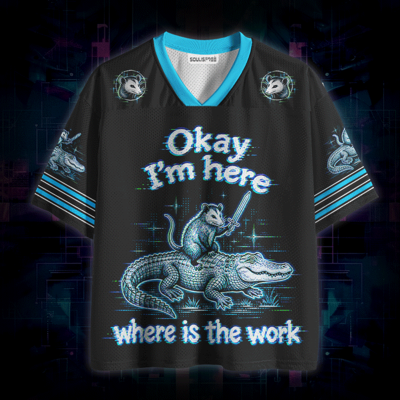 Soulisfree No Plan Just Vibes Mesh Jersey