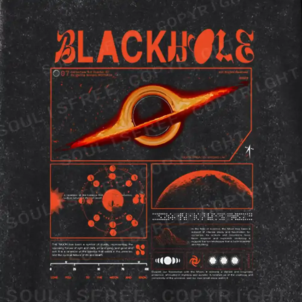 The Mystery Of Black Holes Washed Long Sleeve Shirt