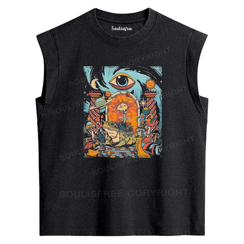 Equilibrium Washed Tank Tops