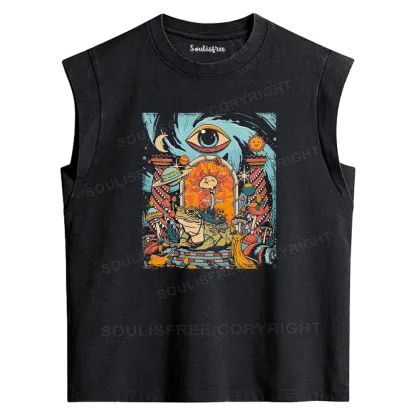 Equilibrium Washed Tank Tops
