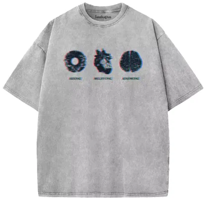 Soulisfree Eye, Heart, Mind: Three Ways of Truth Washed Tee