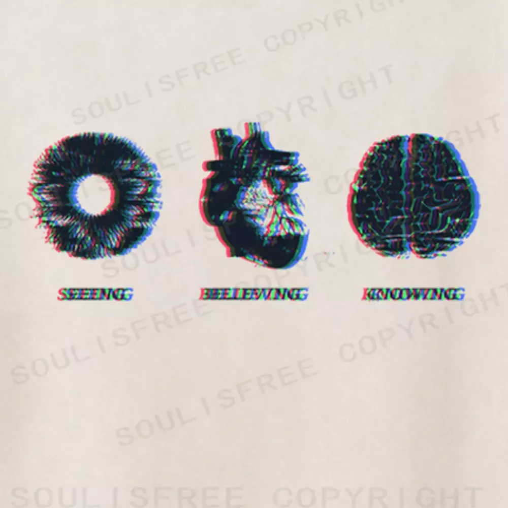 Soulisfree Eye, Heart, Mind: Three Ways of Truth Washed Tee