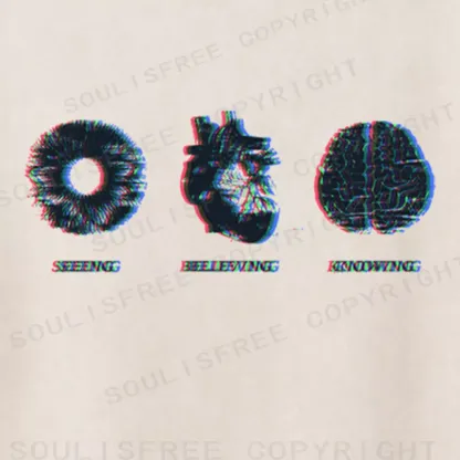 Soulisfree Eye, Heart, Mind: Three Ways of Truth Washed Tee