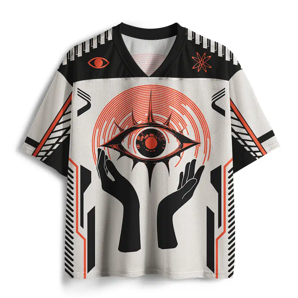 Personalized The Eyes Will Not Deceive You Mesh Jersey