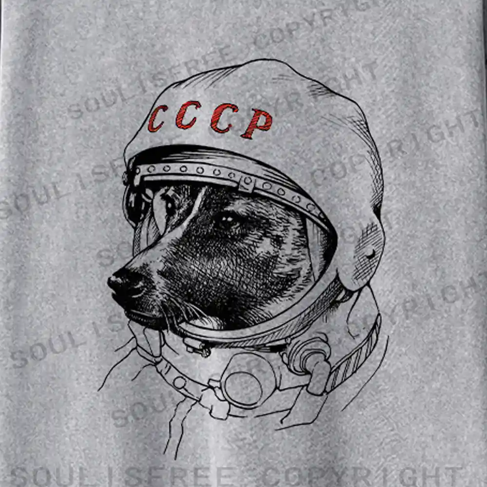 Astro Dog Washed Long Sleeve Shirt