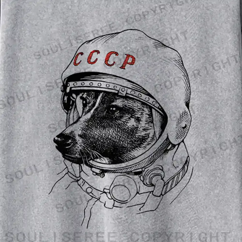 Astro Dog Washed Long Sleeve Shirt