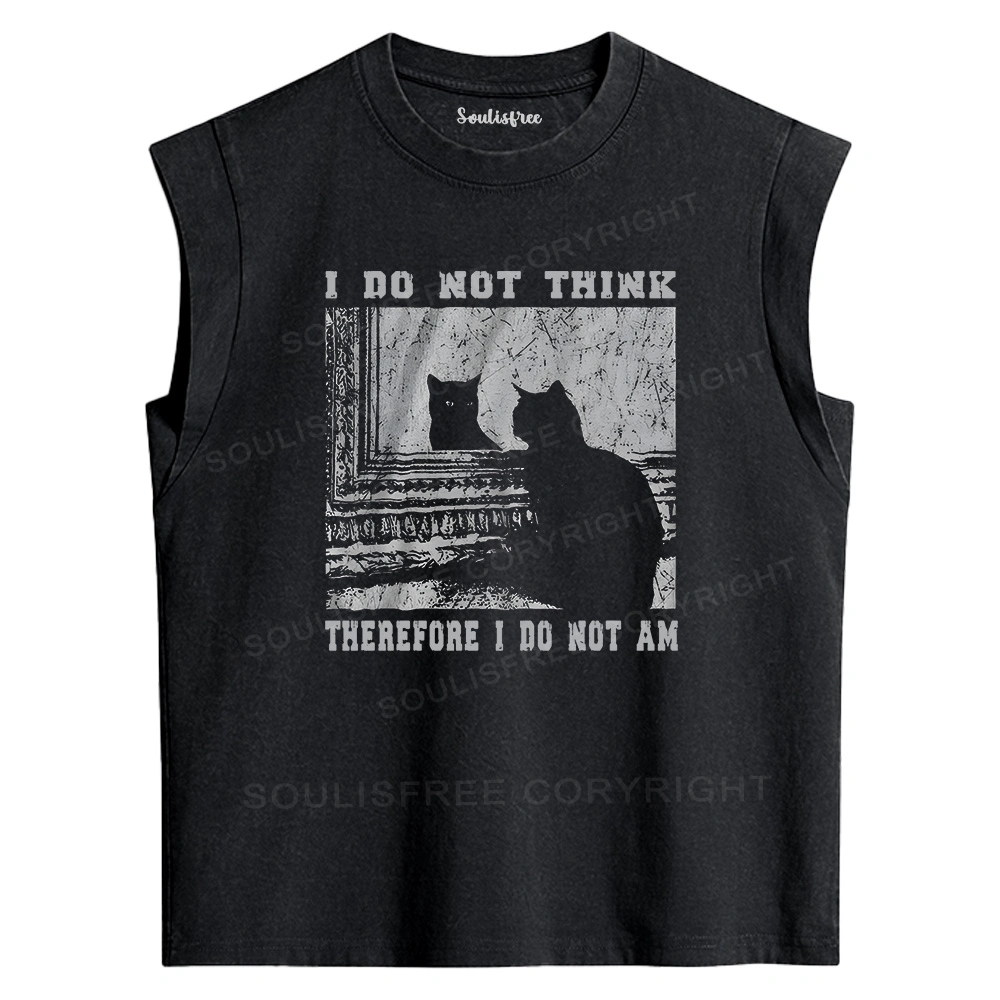 The Road Not Chosen Washed Tank Tops