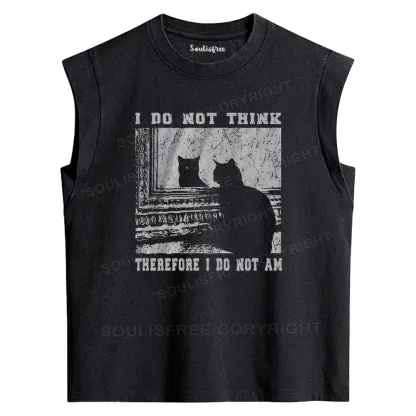 The Road Not Chosen Washed Tank Tops