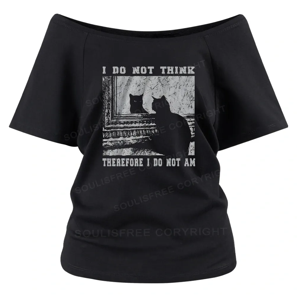 Designed The Road Not Chosen Off Shoulder Top