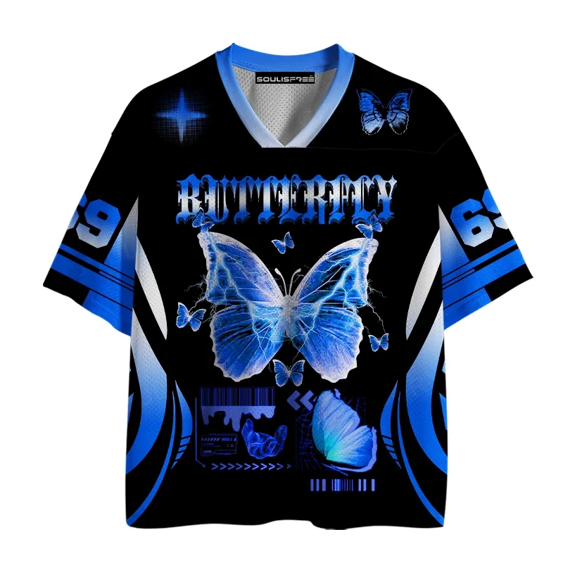 Designed Soulisfree Third Eye – Cosmic Awareness Mesh Jersey