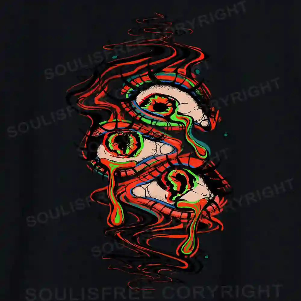 Dream Eyes Asymmetrical Top With Side Drawstring