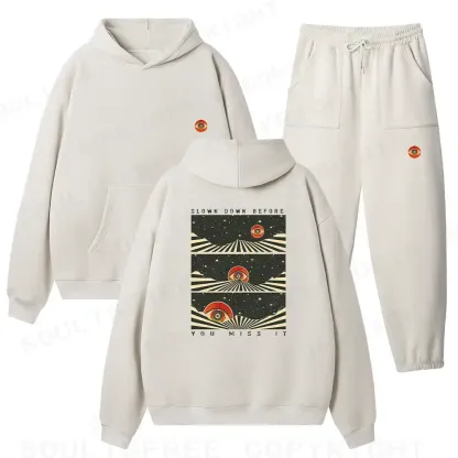 Moments in Stillness Fleece Hoodie Set