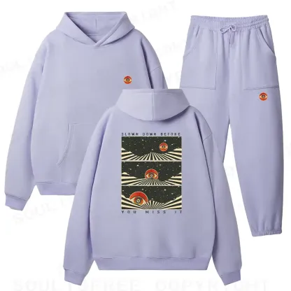 Moments in Stillness Fleece Hoodie Set
